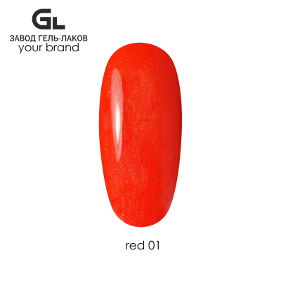No Logo Гель-лак Red 01 10g