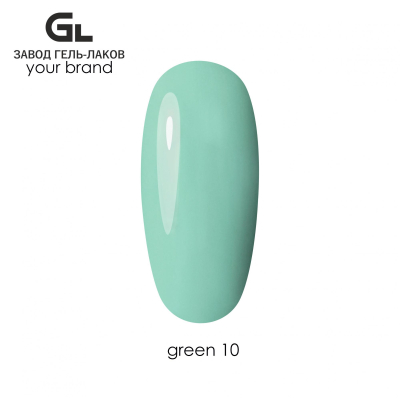 No Logo Гель-лак Green 10 10g