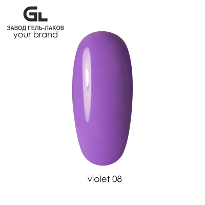 No Logo Гель-лак Violet 08 10g