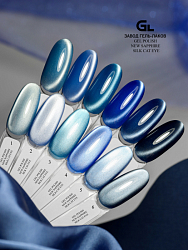 NEW Sapphire Silk Cat Eye 