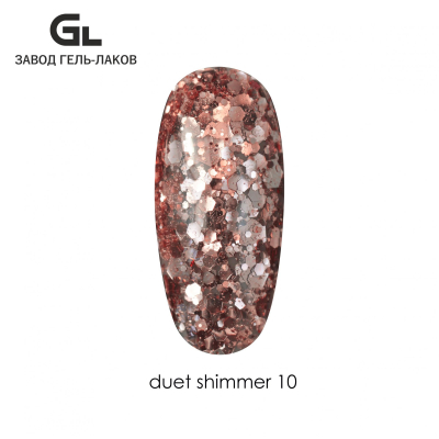 Сырье Гель-лак Duet Shimmer 10