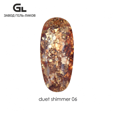 Сырье Гель-лак Duet Shimmer 06