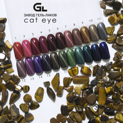 Сырье Гель-лак Cat Eye 21