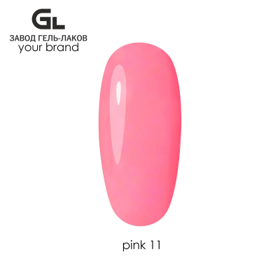 No Logo Гель-лак Pink 11 10g
